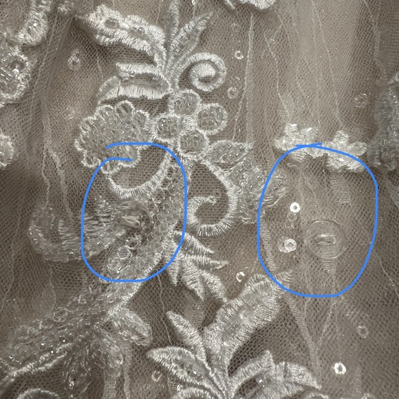 Eve of Milady 4387 wedding / bridal gown Dress size 10- Make me an Offer! - Picture 6 of 6